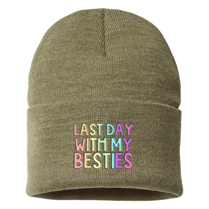 Last Day Of School Sustainable Knit Beanie