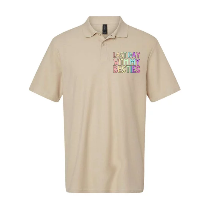 Last Day Of School Softstyle Adult Sport Polo