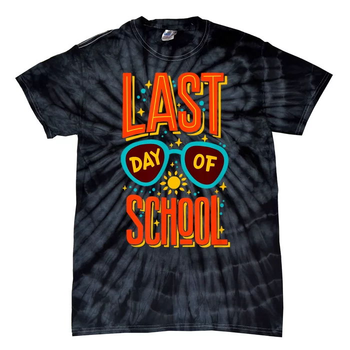 Last Day Of School Hello Summer Funny Tee For Women Tie-Dye T-Shirt