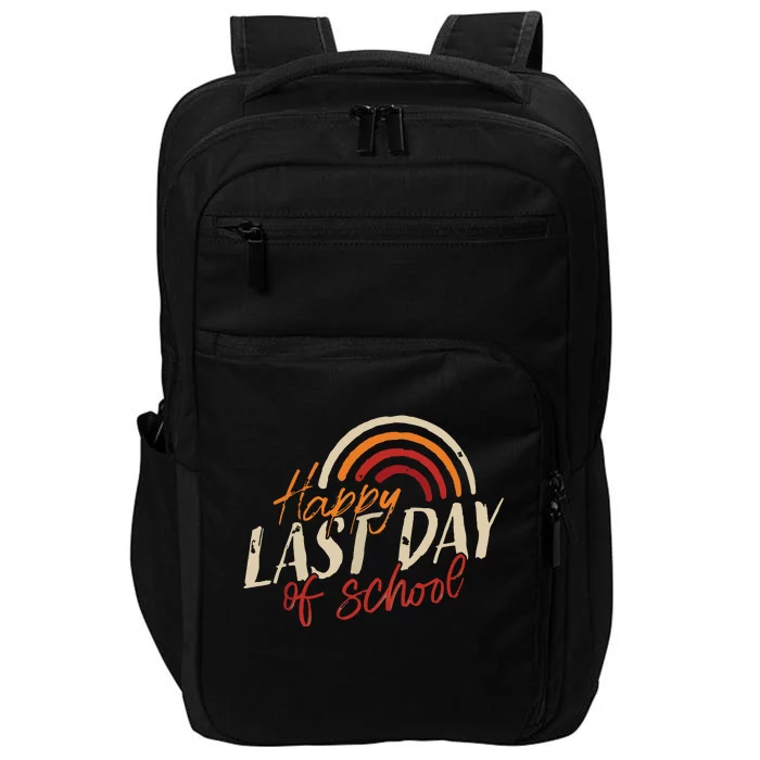 Last Day Of School Shirts For Teacher Student Graduation Impact Tech Backpack