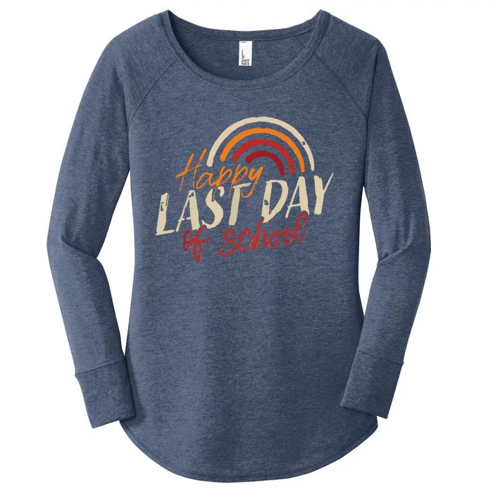 Last Day Of School Shirts For Teacher Student Graduation Women's Perfect Tri Tunic Long Sleeve Shirt