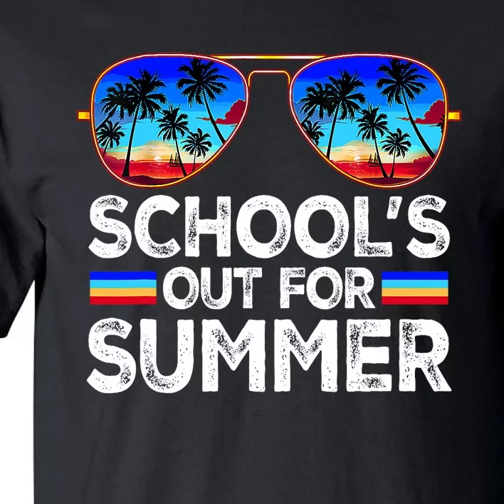 Last Day Of School Schools Out For Summer Teacher Tall T-Shirt