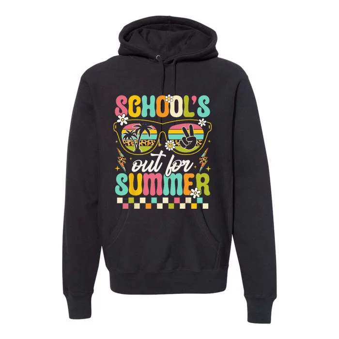 Last Day of School's Out For Summer Teacher Premium Hoodie