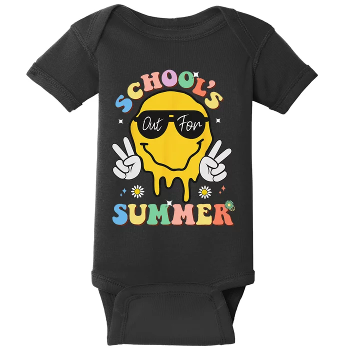 Last Day Of School Schools Out For Summer Teacher Baby Bodysuit