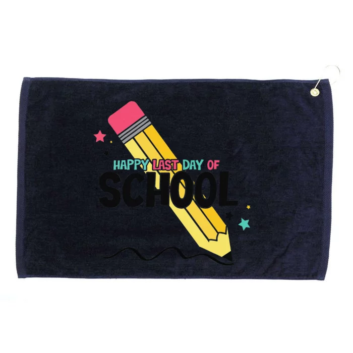 Last Day Of School Graduation Party Teacher Women Grommeted Golf Towel