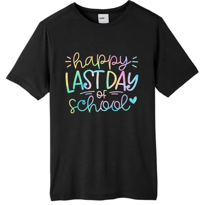 Last Day of School Tie Dye School Graduation Gifts ChromaSoft Performance T-Shirt