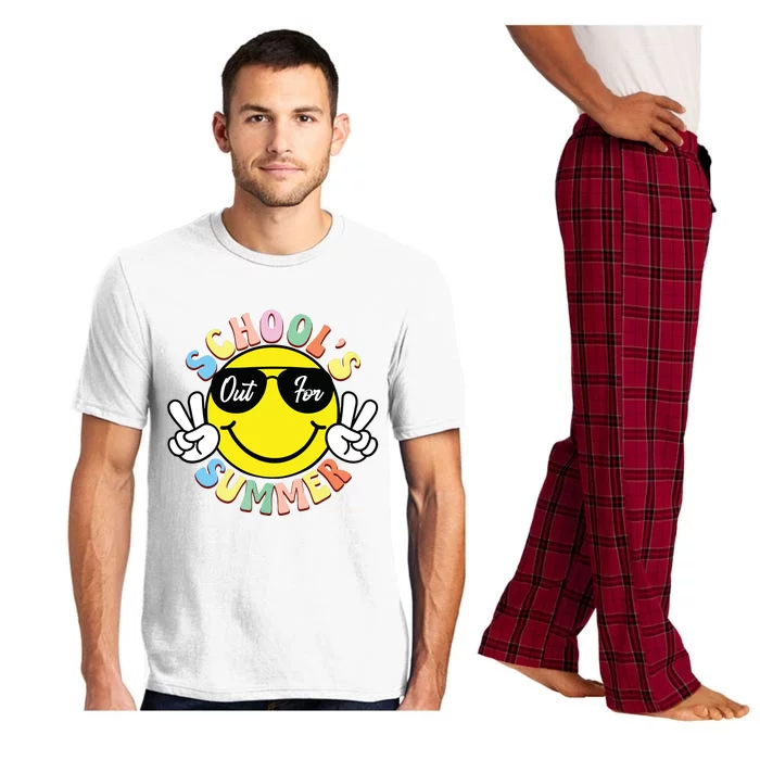 Last Day Of School Graduation Groovy Schools Out For Summer Pajama Set