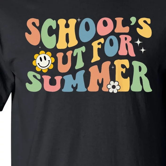 Last Day Of School Schools Out For Summer Teacher Tall T-Shirt