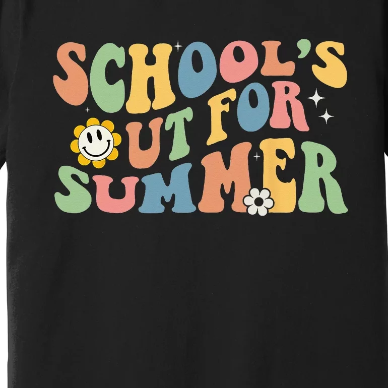 Last Day Of School Schools Out For Summer Teacher Premium T-Shirt