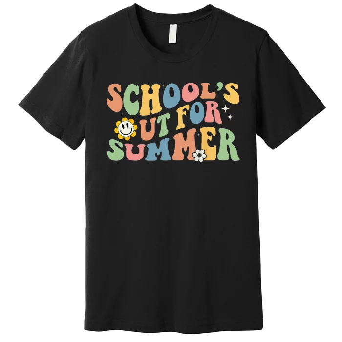 Last Day Of School Schools Out For Summer Teacher Premium T-Shirt