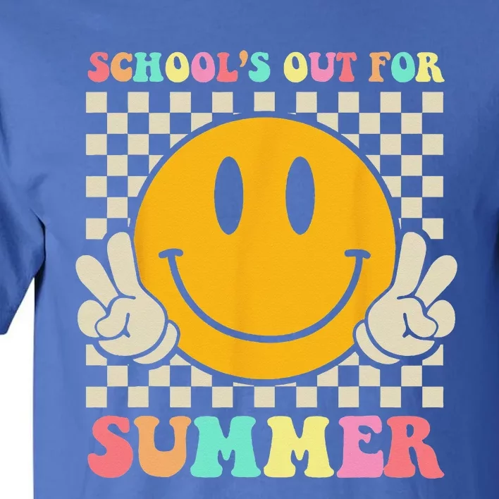 Last Day Of School Teacher Schools Out For Summer Student Tall T-Shirt