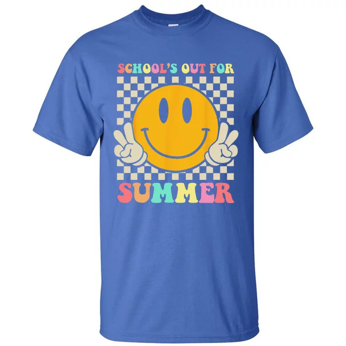 Last Day Of School Teacher Schools Out For Summer Student Tall T-Shirt