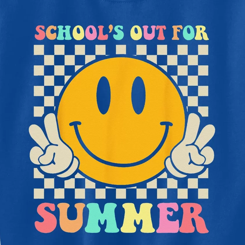 Last Day Of School Teacher Schools Out For Summer Student Kids Sweatshirt