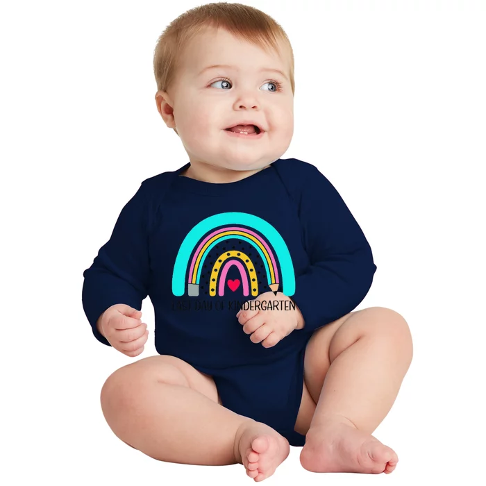 Last Day Of School Kindergarten Funny Gifts For Baby Long Sleeve Bodysuit