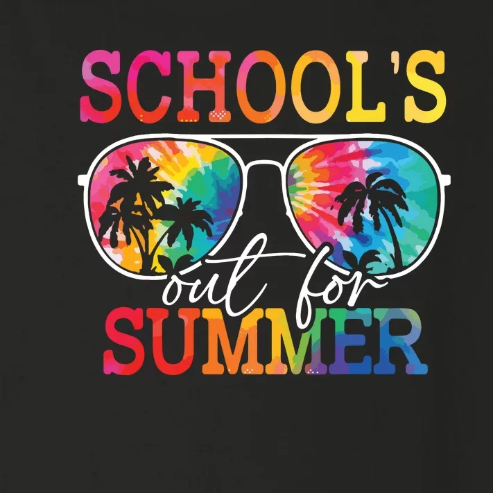 Last Day Of School Schools Out For Summer Teacher Students Toddler Long Sleeve Shirt