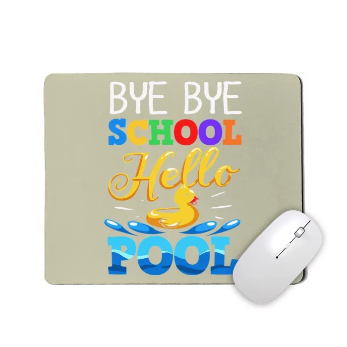 Last Day Of School Summer Holidays Student Teacher Mousepad