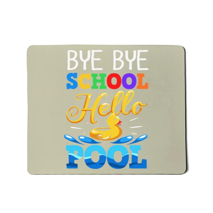 Last Day Of School Summer Holidays Student Teacher Mousepad