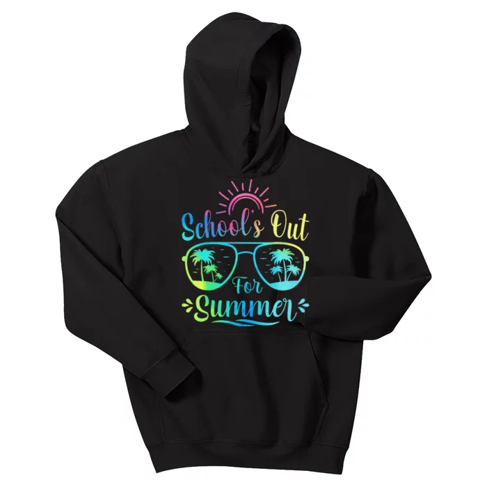 Last Day Of School Teacher Vintage School's Out For Summer Kids Hoodie