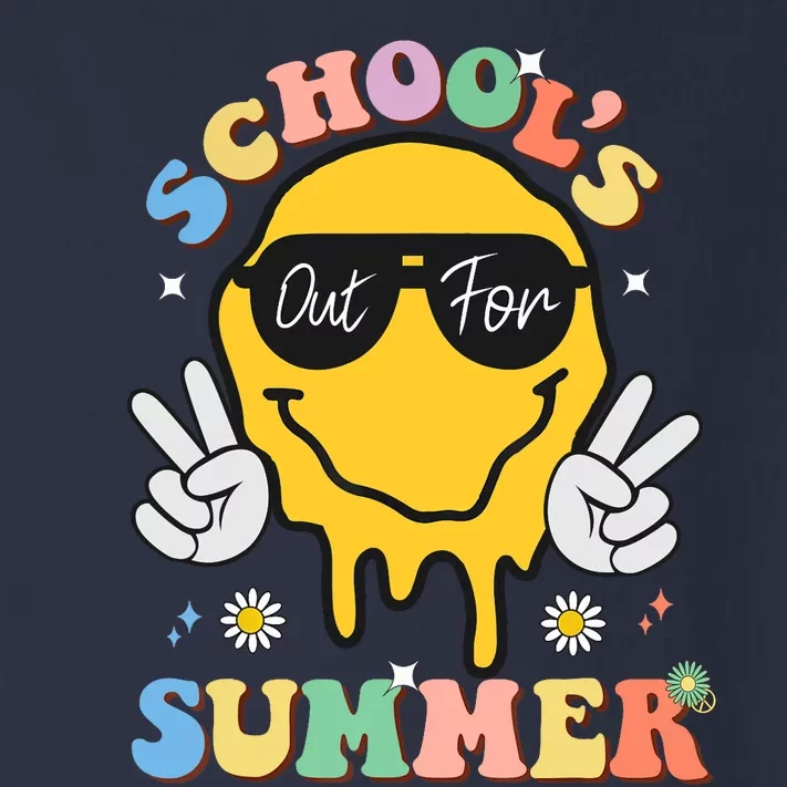 Last Day Of School Schools Out For Summer Teacher Toddler Long Sleeve Shirt