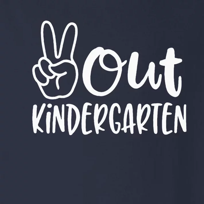 Last Day Of School Peace Out Kindergarten Teacher Kids Women Toddler Long Sleeve Shirt