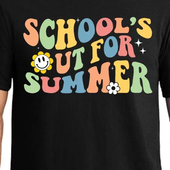 Last Day Of School Schools Out For Summer Teacher Pajama Set