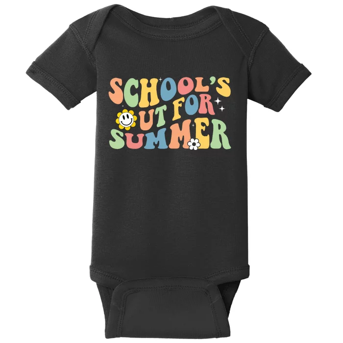 Last Day Of School Schools Out For Summer Teacher Baby Bodysuit