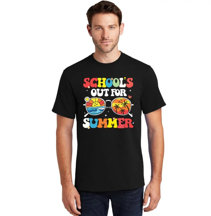 Last Day Of School Schools Out For Summer Teacher Gift Tall T-Shirt