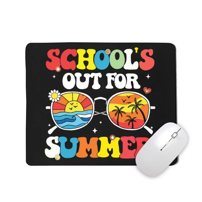 Last Day Of School Schools Out For Summer Teacher Gift Mousepad