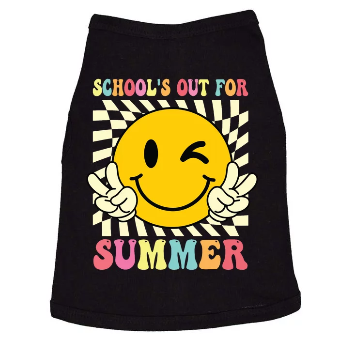 Last Day Of School Schools Out For Summer Teacher Doggie Tank