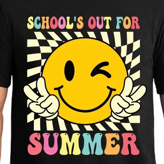 Last Day Of School Schools Out For Summer Teacher Pajama Set