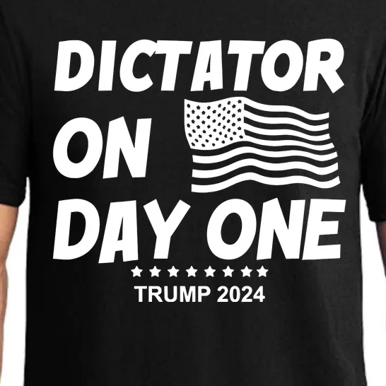 Limited Dictator On Day One Trump 2024 Pajama Set