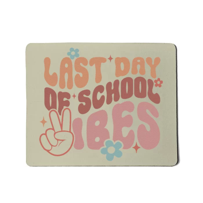 Last Day Of School Vibes Happy End Of School Hello Summer Mousepad