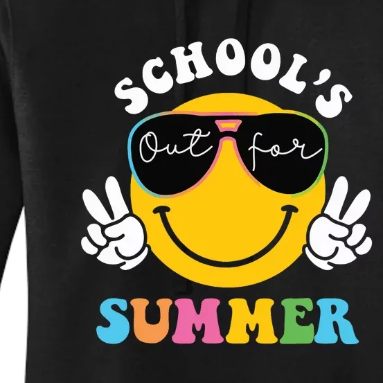 Last Day Of School Teacher Schools Out For Summer Student Women's Pullover Hoodie