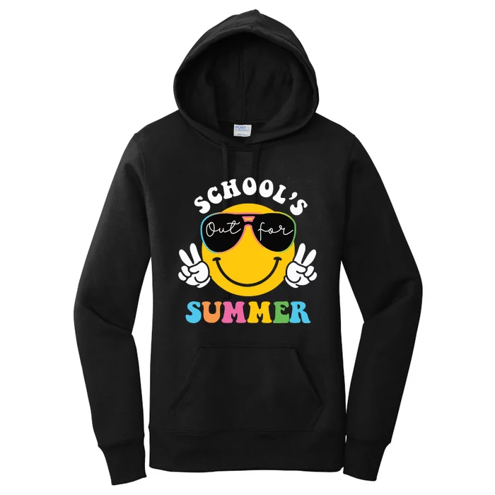 Last Day Of School Teacher Schools Out For Summer Student Women's Pullover Hoodie