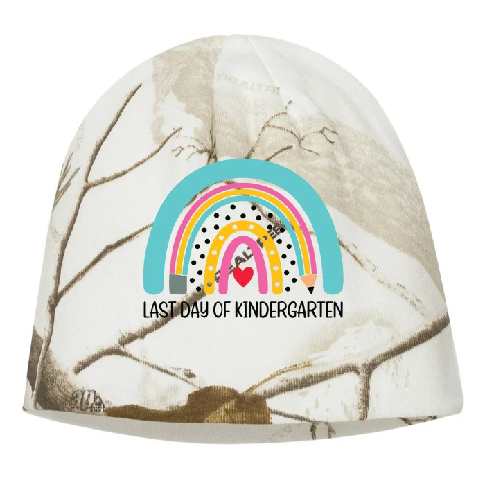 Last Day Of School Kindergarten Funny Gift Kati - Camo Knit Beanie