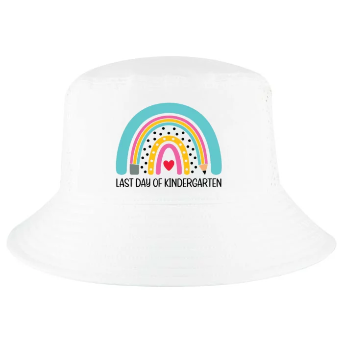 Last Day Of School Kindergarten Funny Gift Cool Comfort Performance Bucket Hat