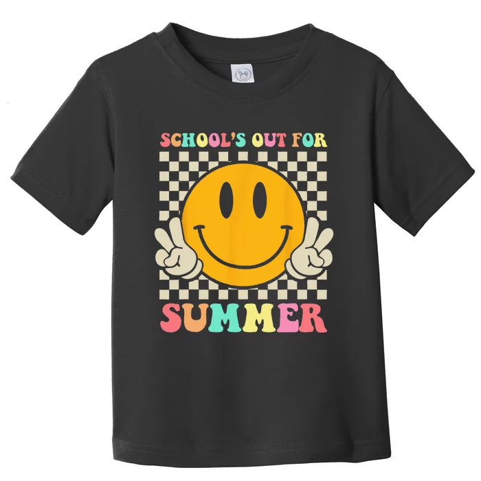 Last Day Of School Teacher Schools Out For Summer Student Toddler T-Shirt