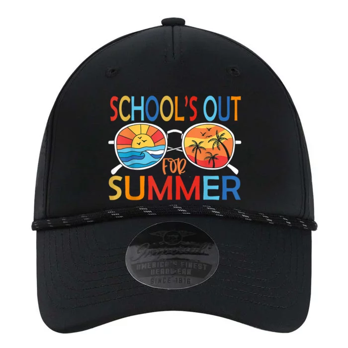 Last Day Of School Retro Schools Out For Summer Teacher Performance The Dyno Cap