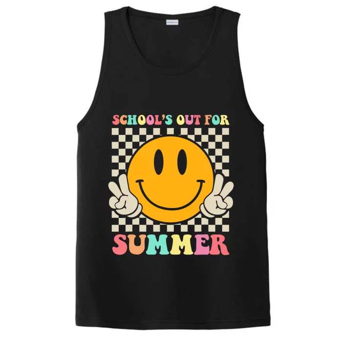 Last Day Of School Teacher Schools Out For Summer Student Performance Tank