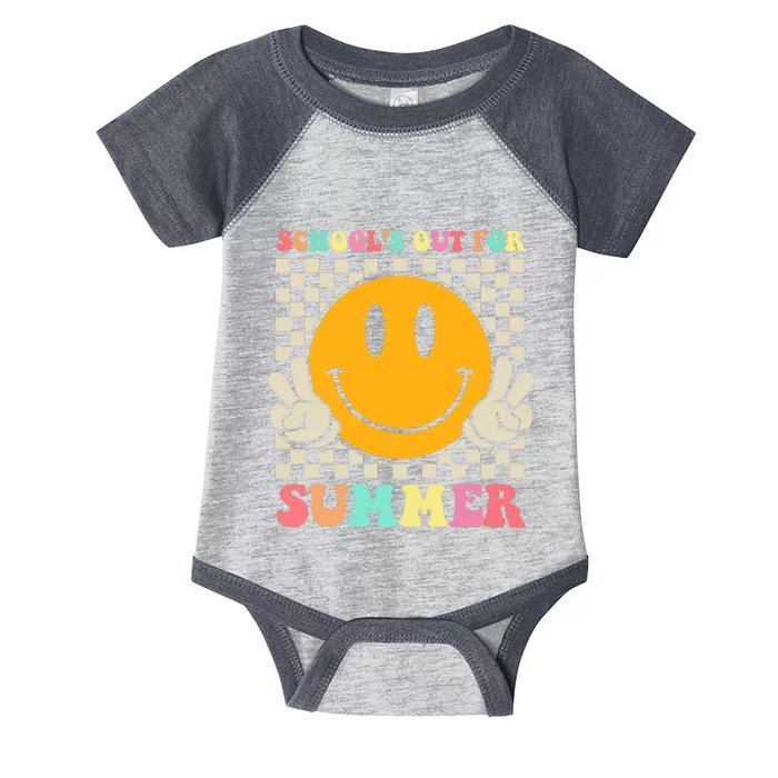 Last Day Of School Teacher Schools Out For Summer Student Infant Baby Jersey Bodysuit