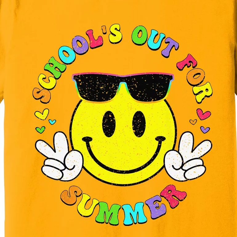 Last Day Of School Teacher Schools Out For Summer Student Premium T-Shirt