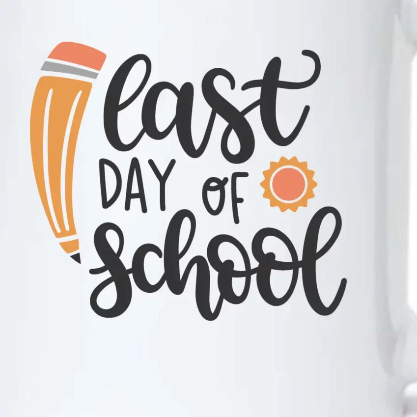 Last Day Of School Graduation Pencil Black Color Changing Mug