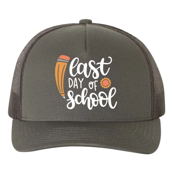 Last Day Of School Graduation Pencil Yupoong Adult 5-Panel Trucker Hat