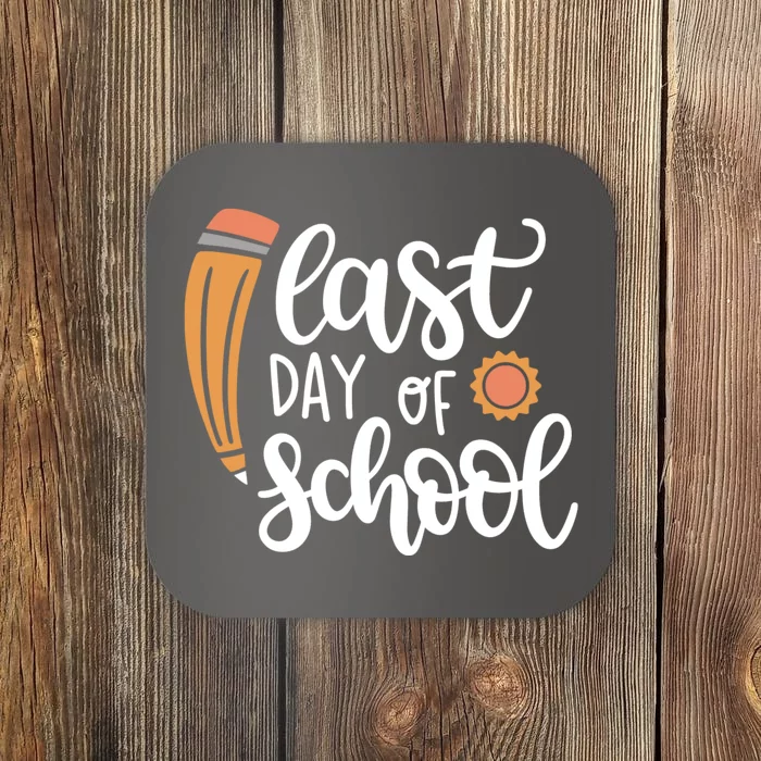 Last Day Of School Graduation Pencil Coaster