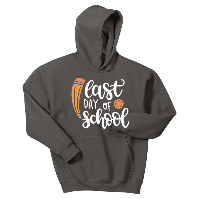 Last Day Of School Graduation Pencil Kids Hoodie