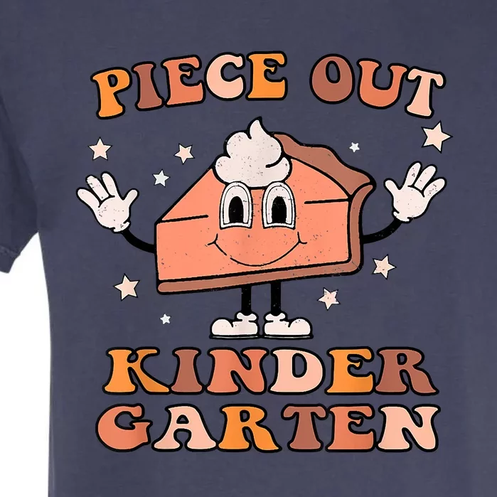 Last Day Of School Kindergarten Retro Peace Out Garment-Dyed Heavyweight T-Shirt