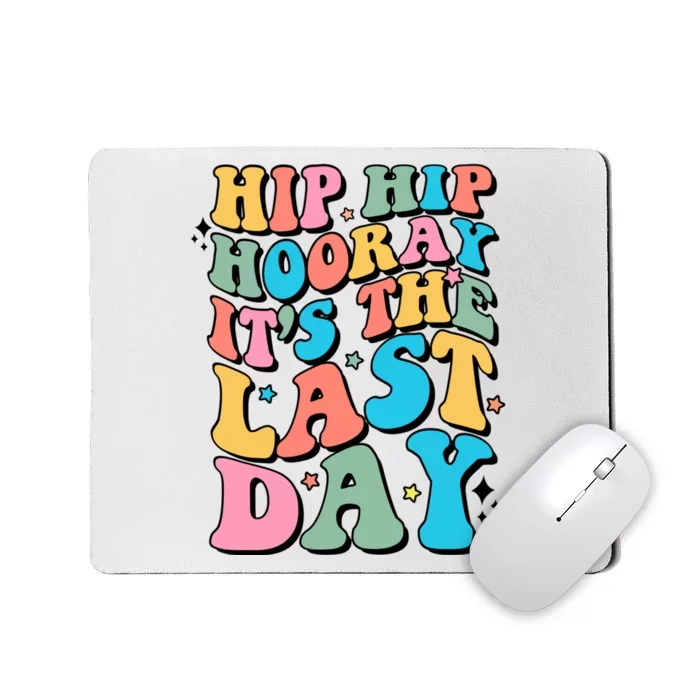 Last Day Of School Hello Summer Teacher Shirts For Women Mousepad