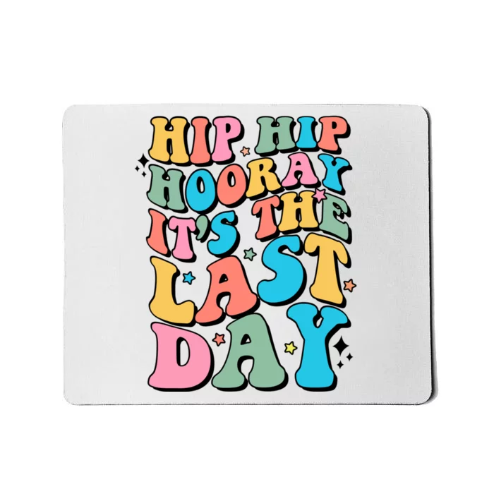 Last Day Of School Hello Summer Teacher Shirts For Women Mousepad