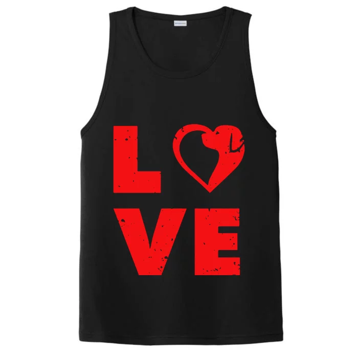 Love Dog Owner Pet Performance Tank