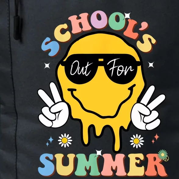 Last Day Of School Schools Out For Summer Teacher Daily Commute Backpack